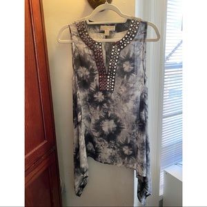 Michael Kors tie dye flowy shirt